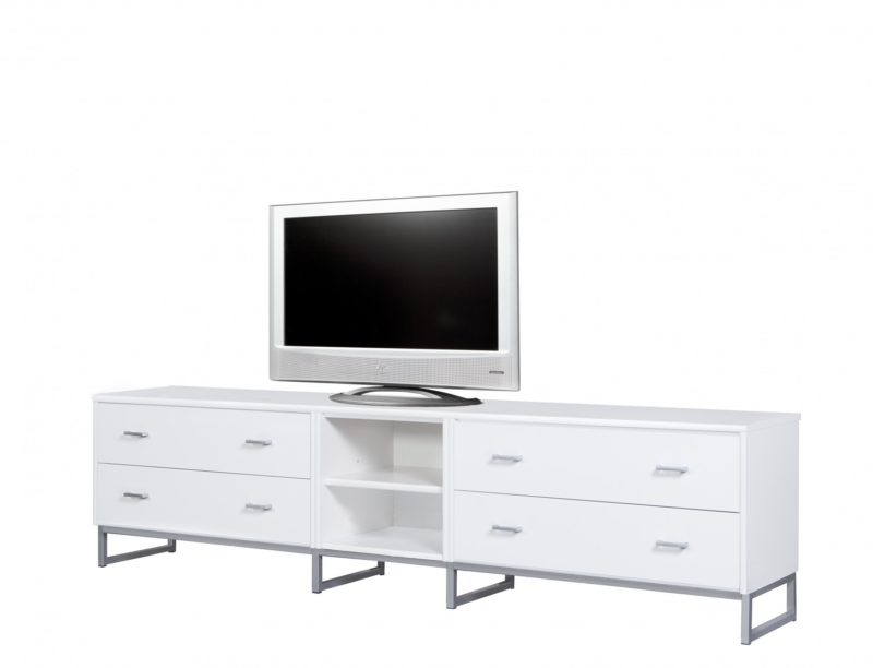 Timantti Steel leveä TV-taso