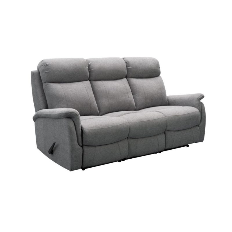 Rubin 3-ist. recliner sohva, harmaa