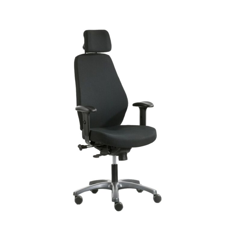 Optimum X työtuoli, musta