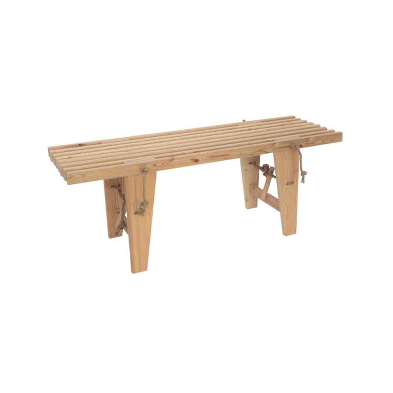 EcoFurn Ekopenkki 120, lehtikuusi (käsittelemätön)