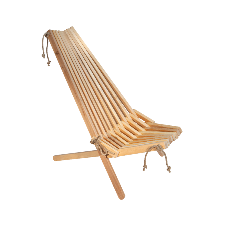 EcoFurn Ekotuoli, tervaleppä natural (käsittelemätön)