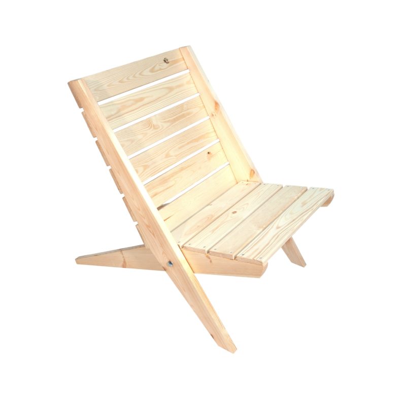 EcoFurn Granny tuoli, mänty natural (käsittelemätön)