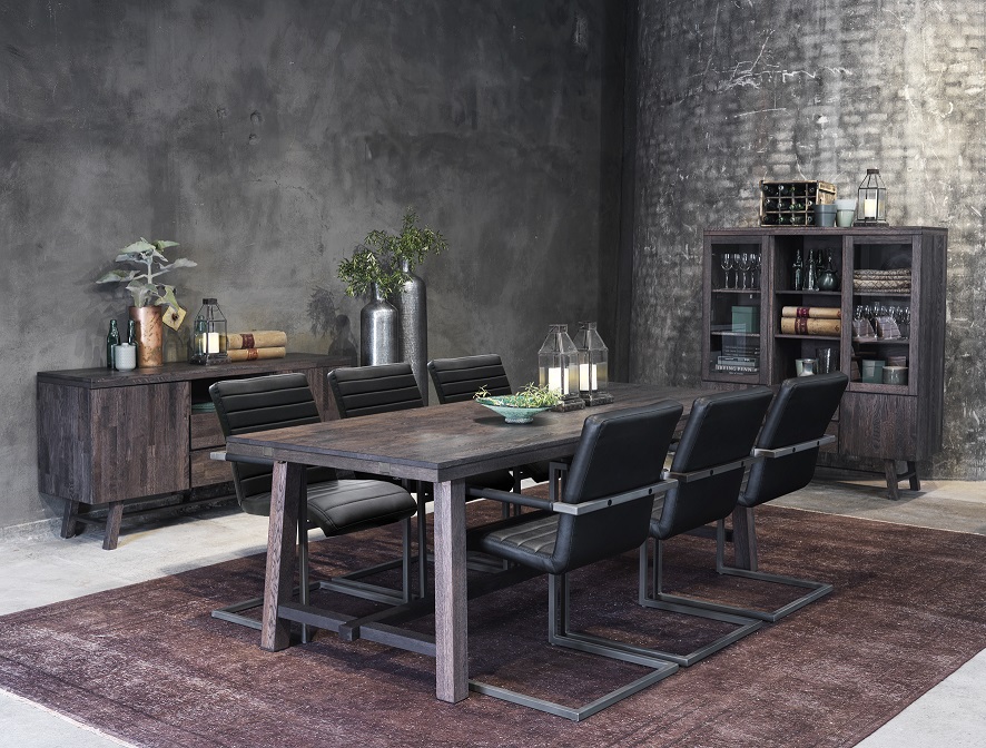 Brooklyn vitriini, tummanruskea - Image 2