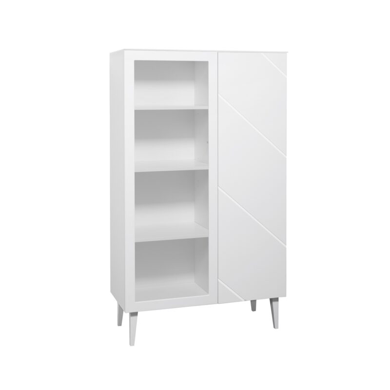 Vilja vitriini V8.1, valkoinen