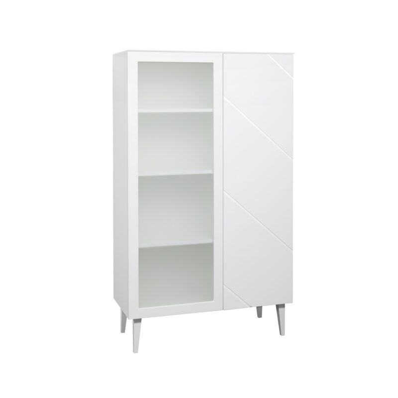 Vilja vitriini V8.2, valkoinen