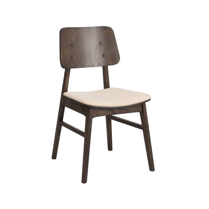Nagano tuoli, ruskea tammi/beige
