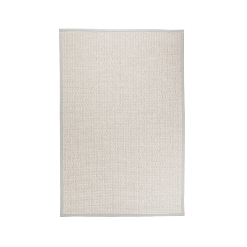 Kelo matto, vaaleanharmaa-valkoinen