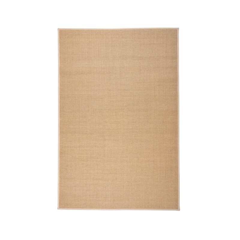 Sisal matto, beige-harmaa