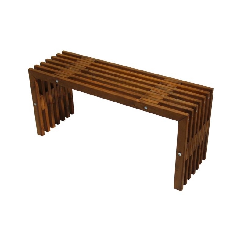 EcoFurn D-penkki 100, mänty ruskea öljytty