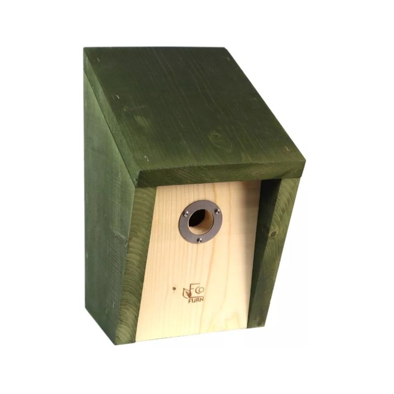 EcoFurn Pönttö 28 linnunpönttö, metsänvihreä