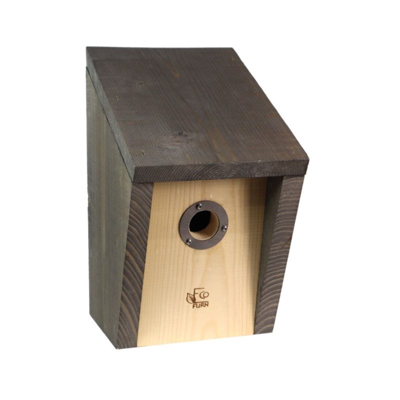 EcoFurn Pönttö 32 linnunpönttö, kallionharmaa