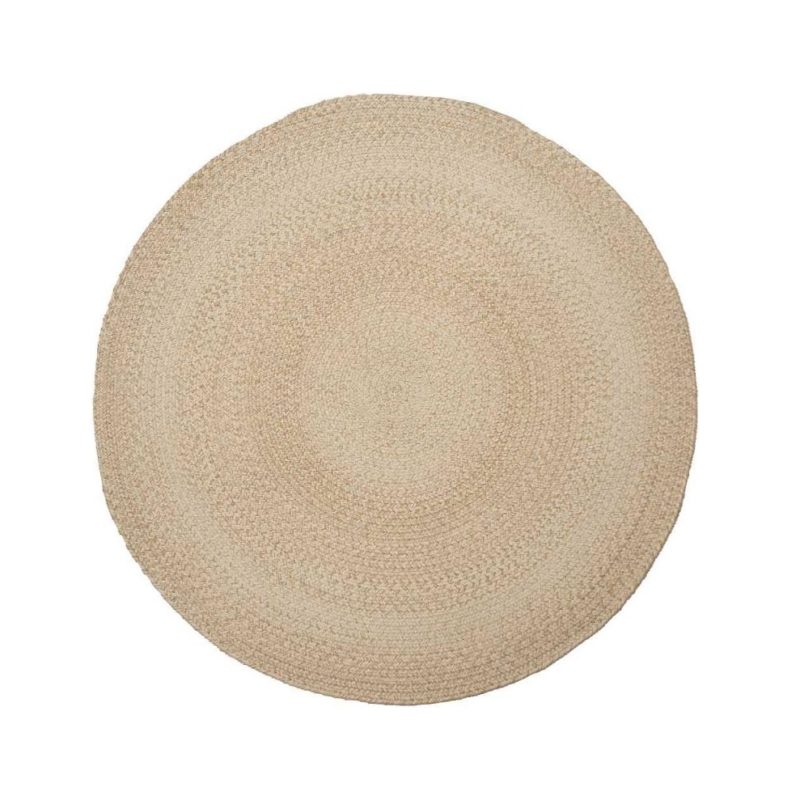 Pyörre matto, beige · kaksi kokoa