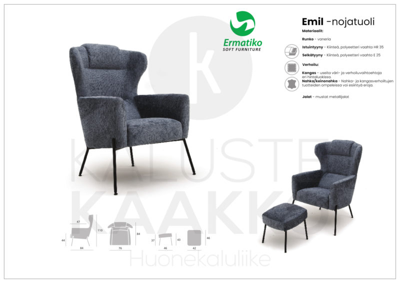 Emil nojatuoli · useita värejä - Image 2