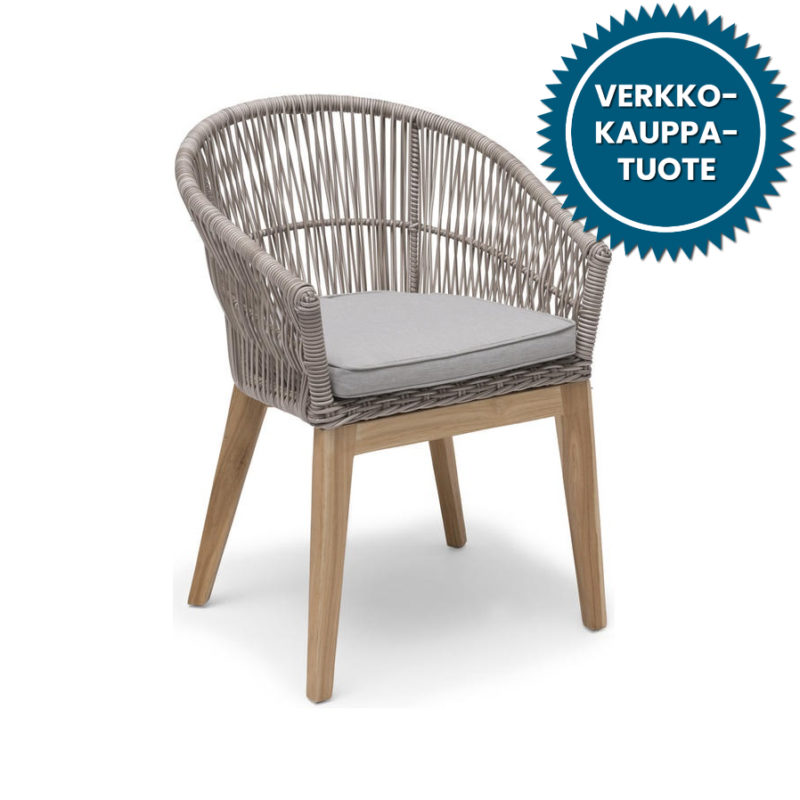 Himmelsnäs tuoli, beige/tiikki