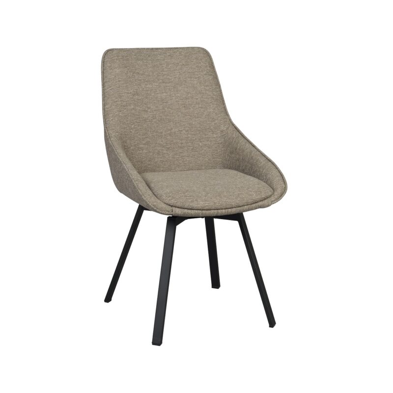 Alison tuoli tumma beige/musta