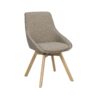 Alison tuoli tumma beige/tammi