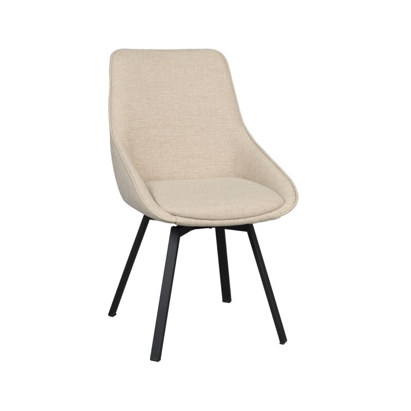 Alison tuoli vaalea beige/musta