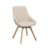 Alison tuoli vaalea beige/tammi