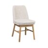 Amesbury tuoli vaalea beige/tammi