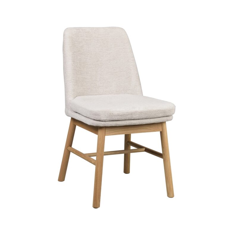 Amesbury tuoli vaalea beige/tammi
