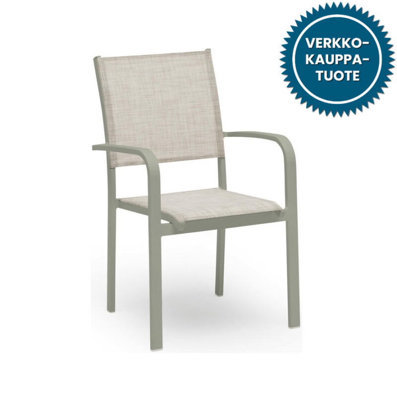 Hånger pinottava tuoli, harmaanvihreä/beige
