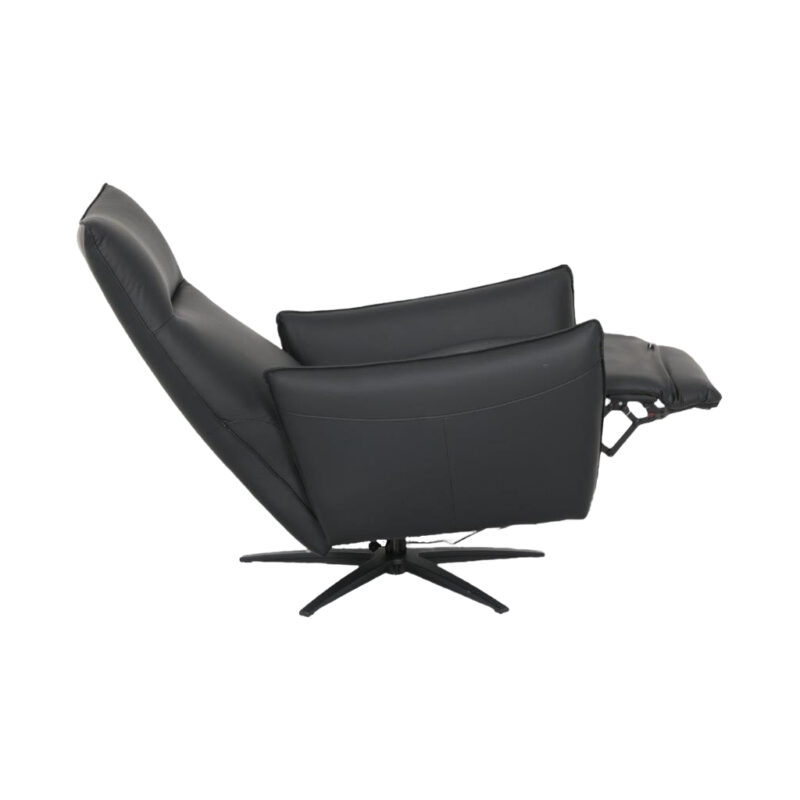 Lia sähkötoiminen recliner, musta