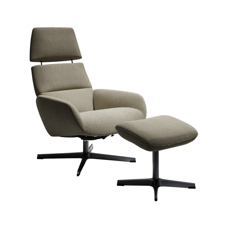 Ergo Plus tuoli ja rahi, kangas