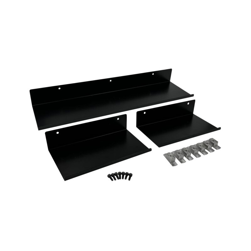 Sointu hyllyt, musta