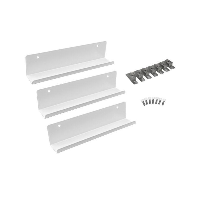 Sointu tauluhyllyt, valkoinen