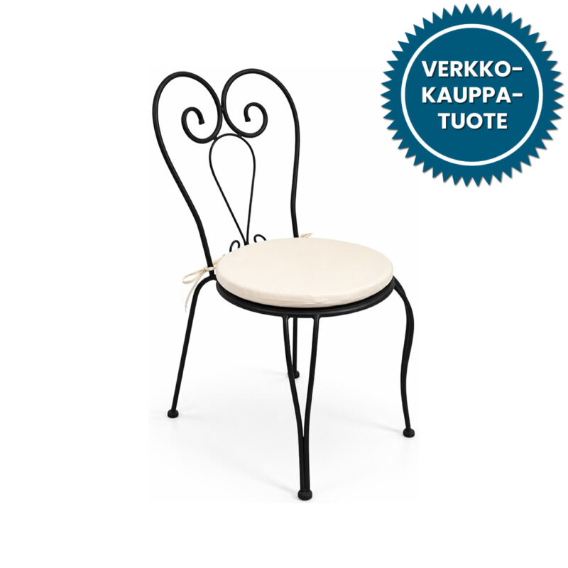 Glimminge tuoli, musta