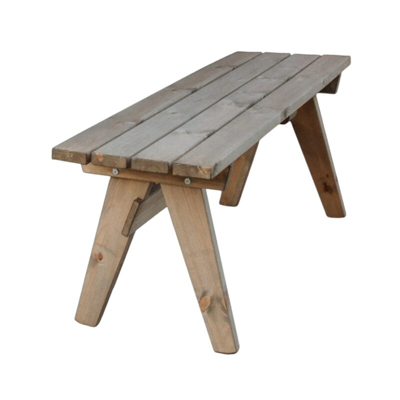 EcoFurn Granny penkki, mänty harmaa öljytty