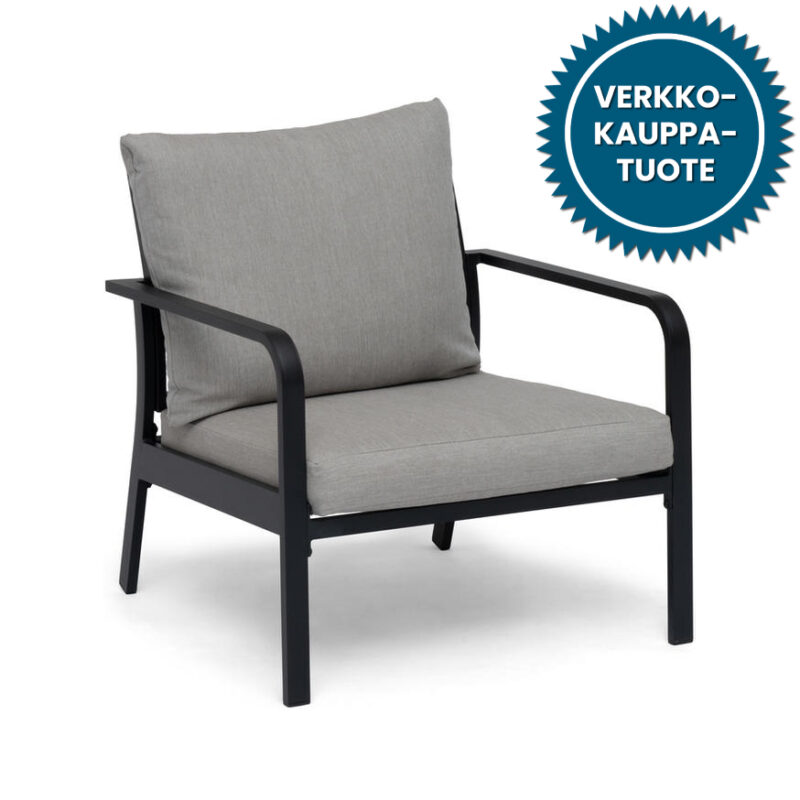 Hånger nojatuoli, greige/musta