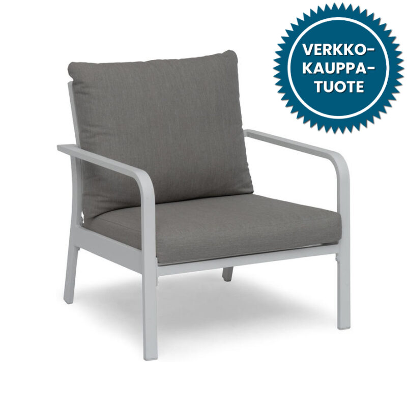 Hånger nojatuoli, greige/valkoinen