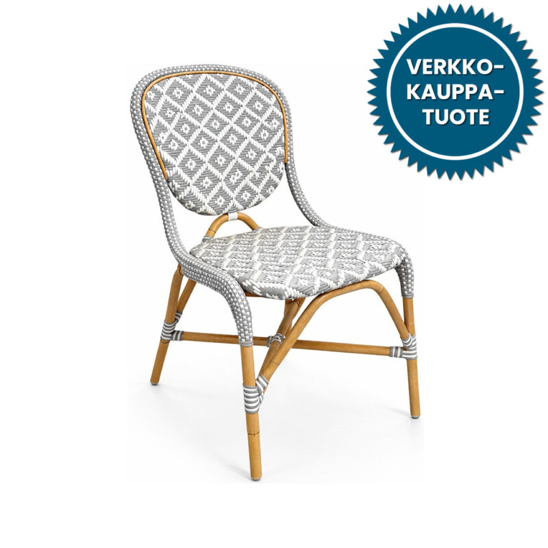 Holmenäs tuoli, harmaa