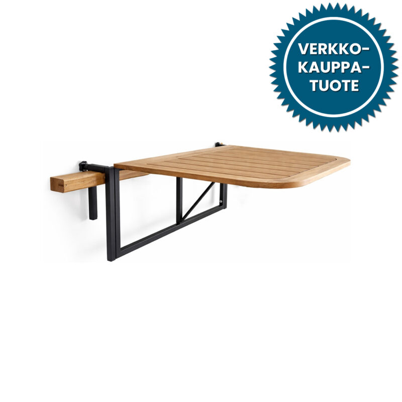 Räckö parvekekaide pöytä 80x50 cm