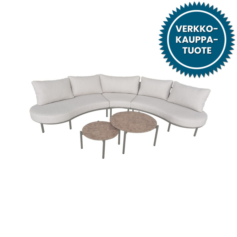 Solnäs kulmasohvaryhmä, beige/hiekka