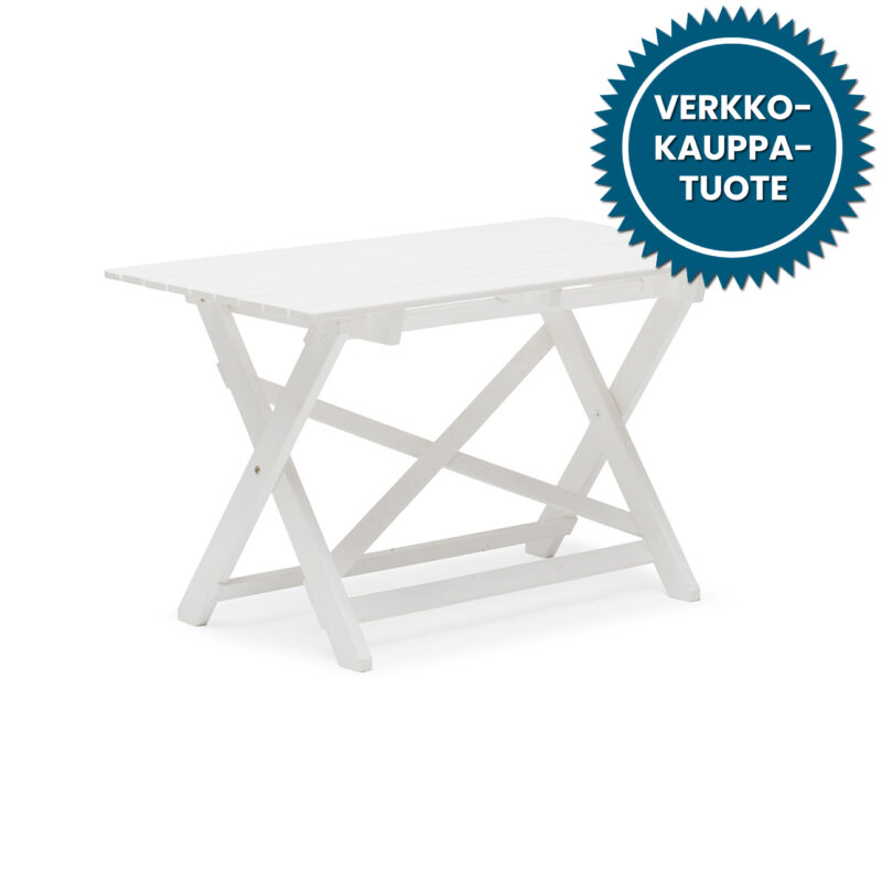 Torpet pöytä, valkoinen